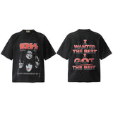 Men Vintage T-Shirts Saint ‘KISS’ Rock Band T-Shirts