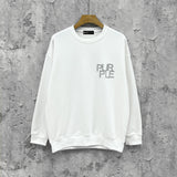 Purple Brand Sweatshirt Loose Crew Neck Sweater