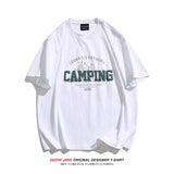 Men T-Shirts Summer Loose Couple Short Sleeve T-shirt Men and Women Casual