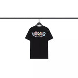 CHH Chrome Heart T Shirts Croix Cross Color Leather Printed Short Sleeve T-Shirt