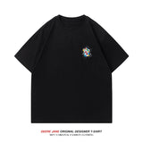 Men's T-Shirts Short-Sleeved T-shirt Men's Summer Loose All-Match Casual