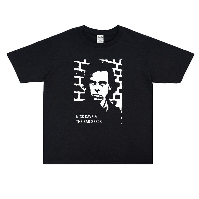 Rock Star T Shirt Nicholas Edward Cavet Shirt Cotton Short Sleeve