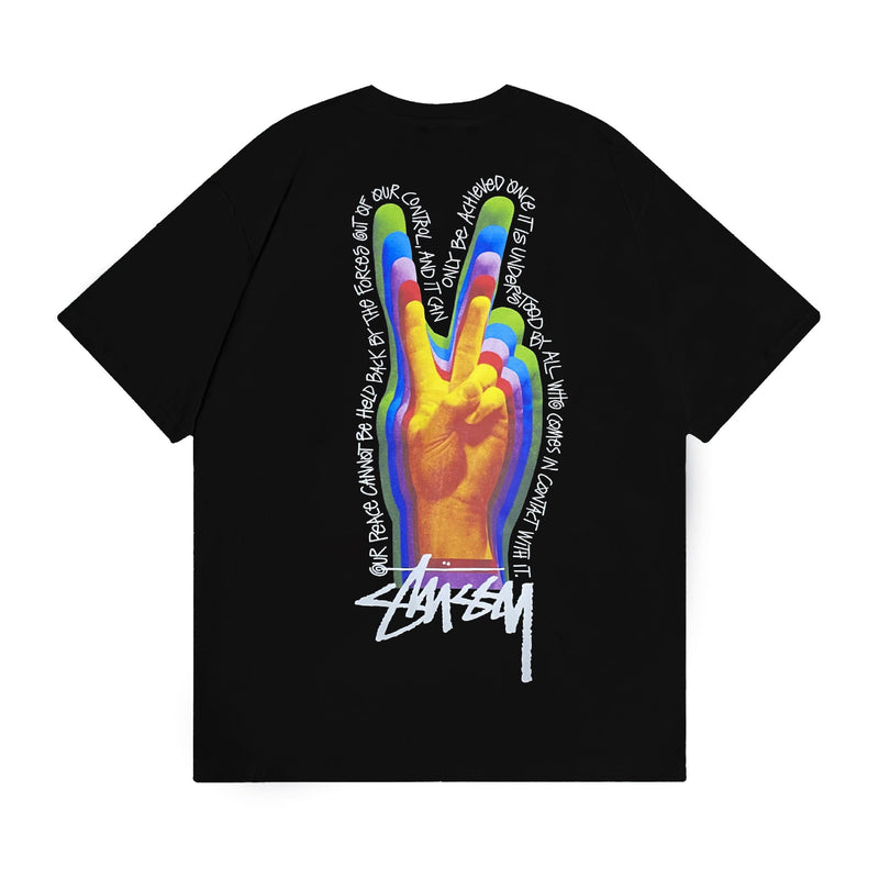 Stussy T Shirts Casual Loose Couple T Shirts