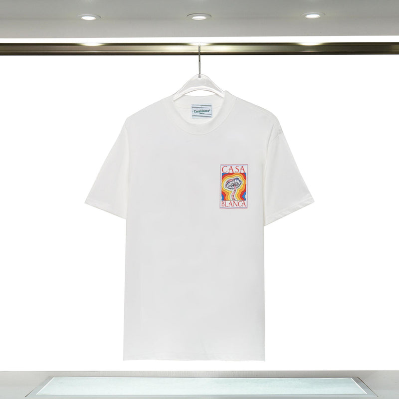 Casablanca T Shirts Fashion Loose