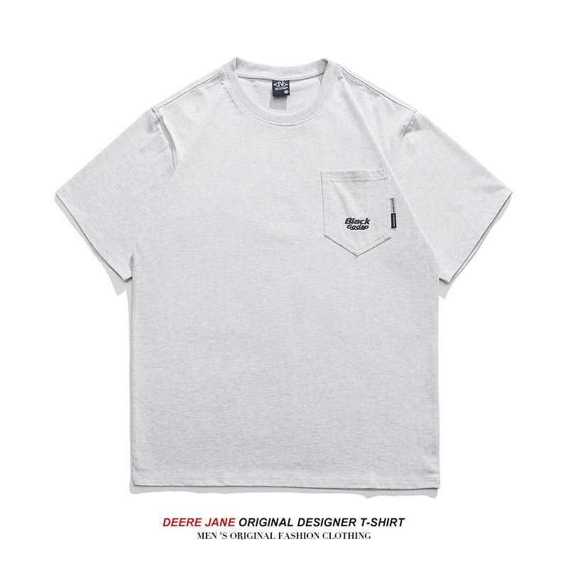 Men's T-Shirts Short-Sleeved T-shirt Men's Summer Loose All-Match Casual