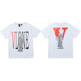 Vlone T Shirts Short Sleeve Men's and Women's T-shirt