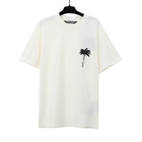 Palm Angels T Shirts Coconut Letter Print Short Sleeve T-Shirt