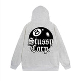 Stussy Hoodie Zip Cardigan Hooded Sweater
