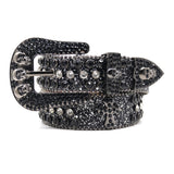 Hip-Hop Punk Rhinestone Belt
