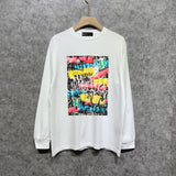 Purple Brand Long Sleeve T-Shirt Fashion Loose Long Sleeve Top