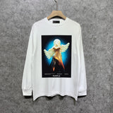 Purple Brand Long Sleeve T-Shirt Fashion Loose Long Sleeve Top