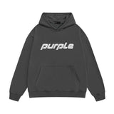 Purple Brand Hoodie Fashion Loose Hooded Sweater
