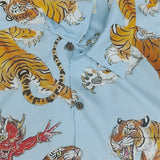 GUILTYPARTIES TIGER Shirts Hawaiian long-sleeved shirts