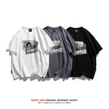 Men T-shirt Summer Cotton Short Sleeve T-shirt Men's Loose