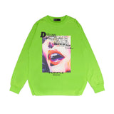 Purple Brand Long Sleeve T-Shirt Fashion Loose Long Sleeve Top