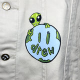 Drew House Jacket Unisex Alien Denim Jacket