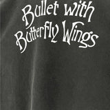 Men Vintage T-Shirts "The Smashing Pumpkins" Bullet With Butterfly Wings