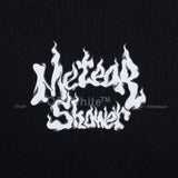 Ow T Shirts Flame Letter Printing for Men and Women