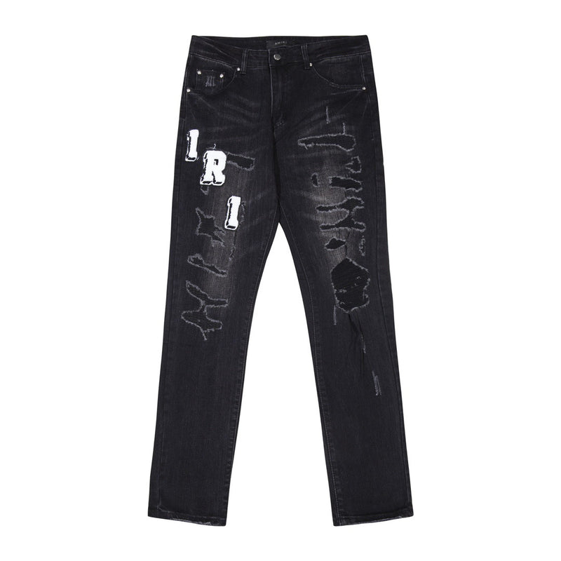 Amiri Jeans Slim Fit Stretch Ripped Jeans