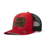 Trendy flat brimmed hat mesh breathable spring summer