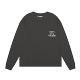 Gallery Dept Long Sleeve Shirt Alphabet Slogan Pocket Long Sleeve T-Shirt Bottom Shirt