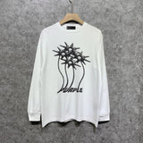 Purple Brand Long Sleeve T-Shirt Fashion Loose Long Sleeve Top