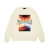 Purple Brand Sweatshirt Loose Crew Neck Sweater