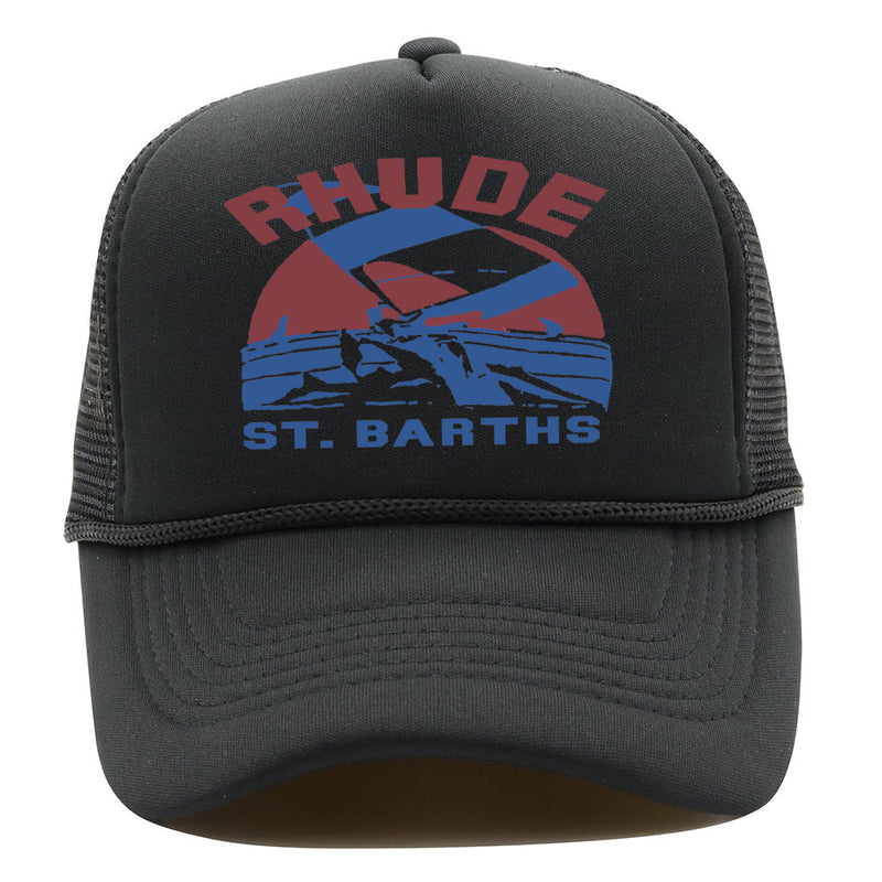 Rhude Hat Retro Outdoor Shade Baseball Net Cap