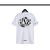 CHH Chrome Heart T Shirts Back Cross Short Sleeve T-Shirt