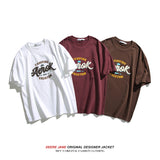 Men's T-Shirts Short-Sleeved T-shirt Men's Summer Loose Half-Sleeved Casual Top