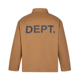 Gallery Dept Jacket Micro Label Alphabet Slogan Coach Jacket