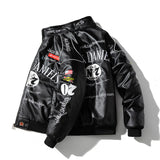 Mens Vintage Jackets Embroidery Autumn Winter