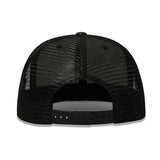 Trendy flat brimmed hat mesh summer breathable sun shade