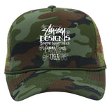 Stussy Hat Sun Cap Summer Print Baseball Cap Casual Sun Cap Outdoor