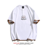 Men's T-Shirts Short-Sleeved T-shirt Men's Summer Pure Cotton T-shirt Men's Top