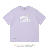 Men's T-Shirts Summer Short-Sleeved T-shirt Men's Loose All-Matching