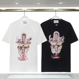 Casablanca T Shirts Unisex Fashion Loose Tee