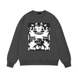 Purple Brand Sweatshirt Loose Crew Neck Sweater