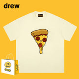 Drew T Shirts Pizza Smiley T-shirt