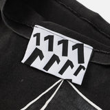 RRR123 T-shirt Small Neckline Loose Distressed T-shirt