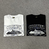 Corteiz T Shirt Short Sleeve Letter Double Yarn Short Sleeve