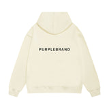 Purple Brand Hoodie Fashion Loose Hooded Sweater