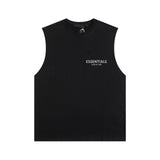 Fog Essentials tank spring summer FOG letter crew neck casual vest