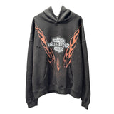 Men Vintage T-Shirts vintage American Vintage Loose Couple Hooded Sweater