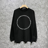 Purple Brand Long Sleeve T-Shirt Fashion Loose Long Sleeve Top