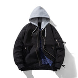 Mens Vintage Jackets Baseball Jacket Cotton Jacket Couple Flight Jacket