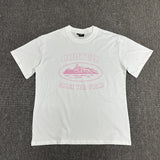 Corteiz T Shirt Short Sleeve Letter Flower