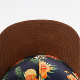 Trendy flat brimmed hat shade