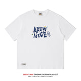 Men's T-Shirts Summer Short-Sleeved T-shirt Men's Loose All-Matching