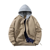 Mens Vintage Jackets Baseball Jacket Cotton Jacket Couple Flight Jacket